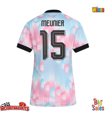 Belgium Thomas Meunier #15 Replica Away Stadium Shirt for Women World Cup 2026 Short Sleeve
